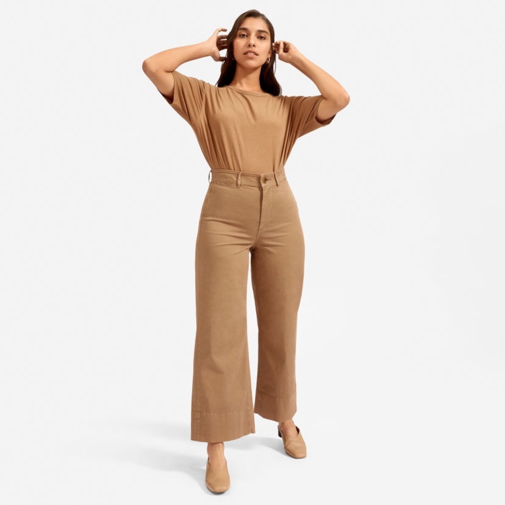Everlane Lightweight Wide Leg Chino Size 4